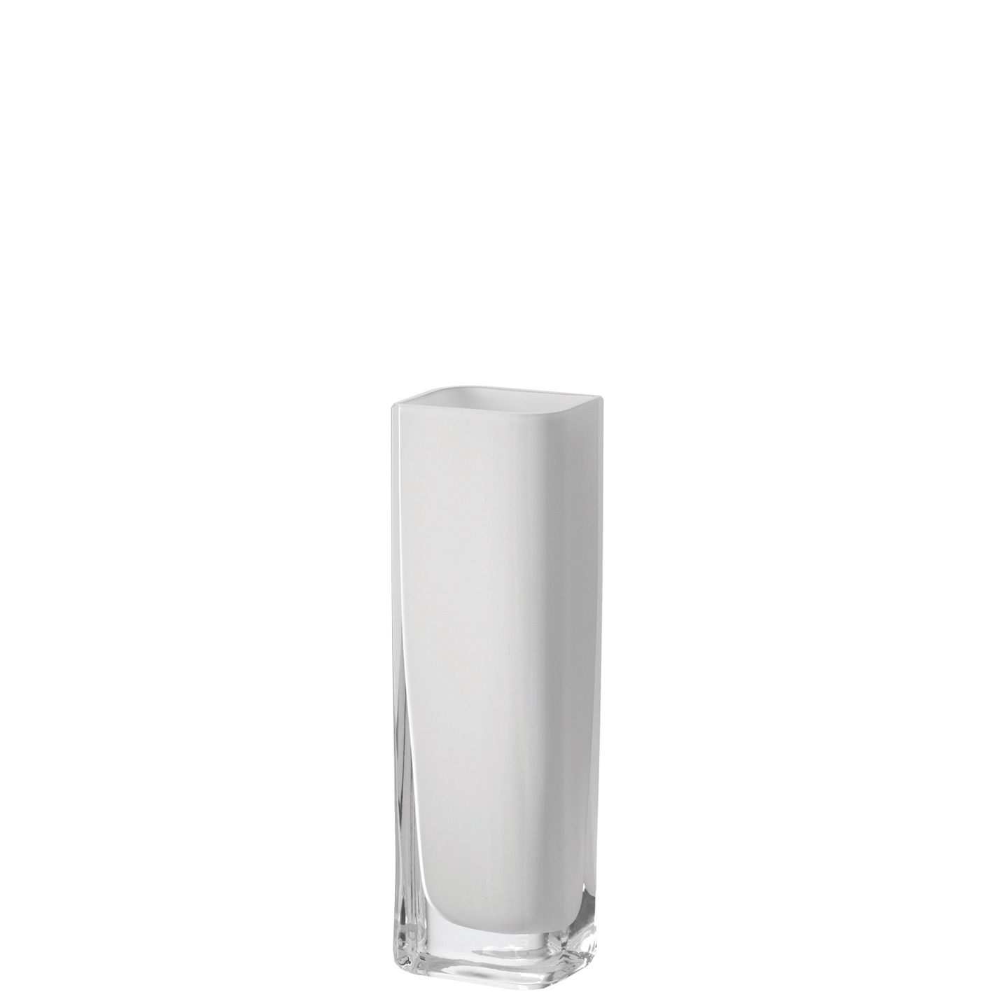 Vase 25x8cm weiß