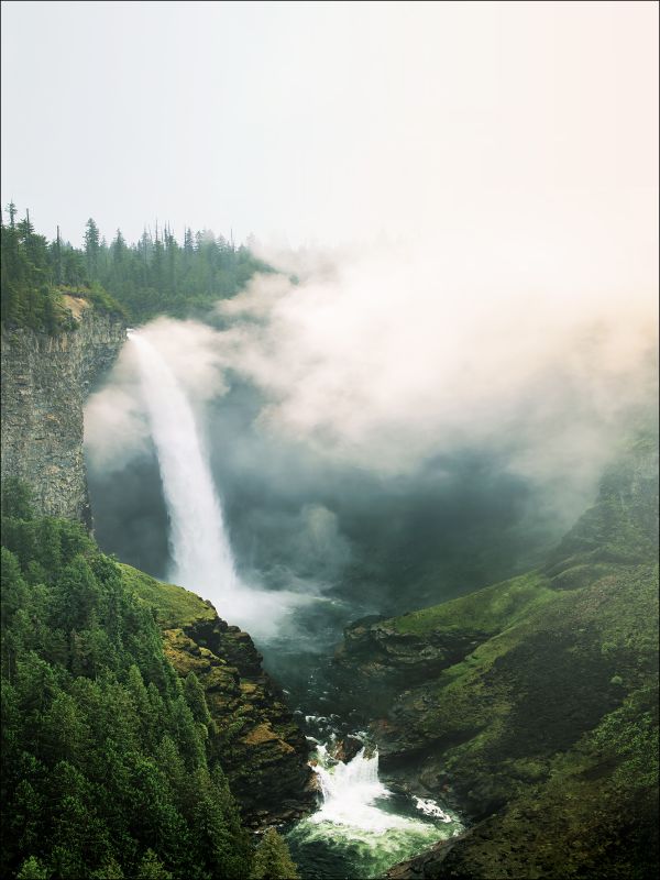 Misty Waterfall I