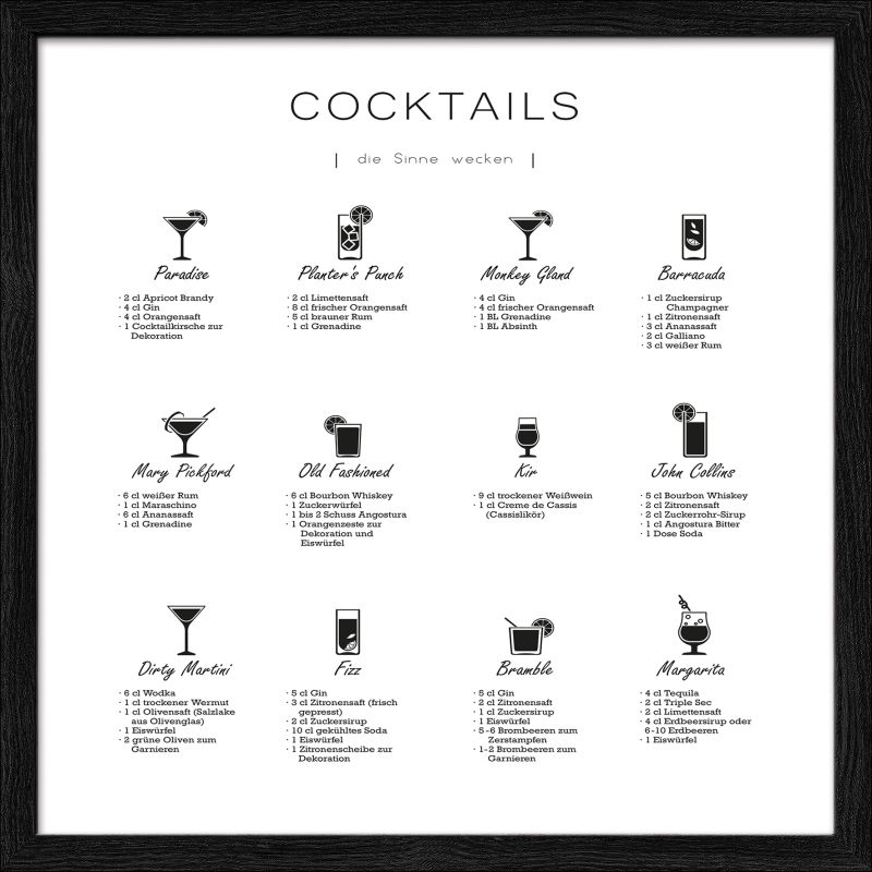 Different Cocktails