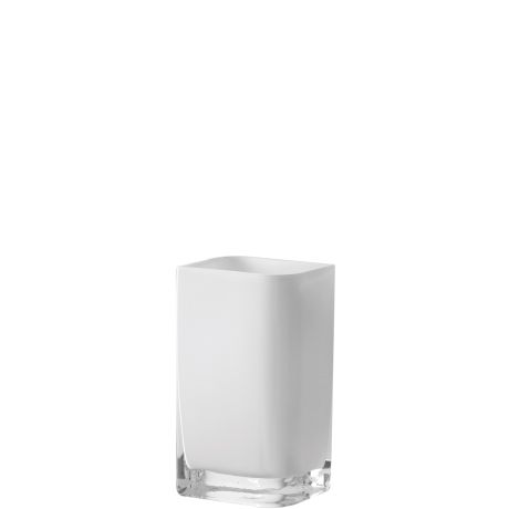 Vase 20x11cm weiß